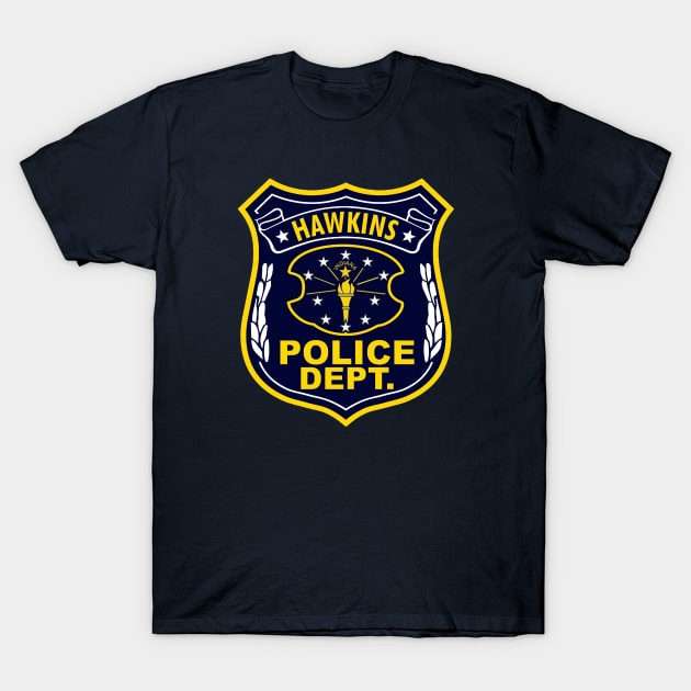 Hawkins Police Department T-Shirt by NotoriousMedia